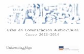 Presentación primero grado comunicación audiovisual 2013 14