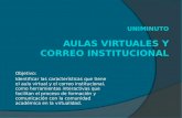 Aulas virtuales y correo institucional
