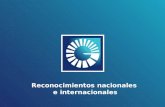 Reconocimientos nacionales e internacionales al  Banco Popular Dominicano