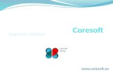 Coresoft - Registros clínicos -