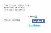Branding personal en redes sociales - Pablo Garzón