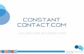 Guía básica de uso para constant contact