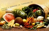 Frutas y verduras de temporada