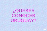 Queres conocer uruguay
