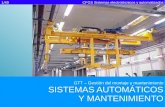 Sistemas automáticos y mantenimiento: fundamentos