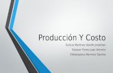 Producción y Costos