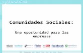 Comunidades Sociales