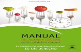“Manual de alimentación para los trabajadores uruguayos”
