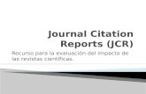 Uso de Journal Citation Reports (JCR)