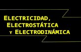 Electricidad, electrostatica