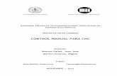 Control manual para cnc
