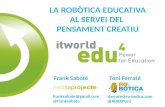 Conferència "La robòtica educativa al servei del pensament creatiu" itWorldEdu 2011
