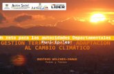 ADAPTACIÓN AL CAMBIO CLIMÁTICO EN LA GESTIÓN TERRITORIAL