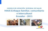 Modelo Atención en Salud - Ecuador