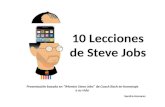 10 lecciones de steve jobs