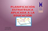 Planificación estratégica aplicada a la educación