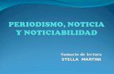 Noticia Noticiabilidad Martini, S. Teo.Info.Periodística