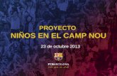 Proyecto Niños Camp Nou