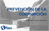 CONVERSATORIO IPAIS: PREVENCIÓN DE LA CORRUPCIÓN