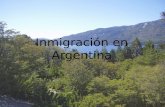 Inmigración en Argentina