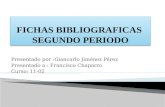 Fichas bibliograficas  segundo periodo