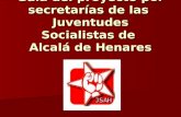 Guía del Proyecto de Juventudes Socialistas de Alcalá de Henares