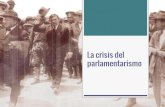 La crisis del parlamentarismo
