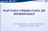 Rotura prematura de membranas
