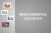 Medicamentos laxantes 1