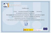 Avanza2 - Curso estrategias de comunicación en la empresa, web 2.0 y periodismo digital - 2009 certificado