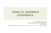 Tema15 DINÁMICA DE LA LITOSFERA