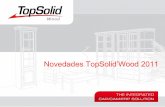 Novedades de la versión 2011 de TopSolid'Wood