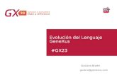 Evolución del lenguaje GeneXus