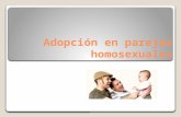 Adopción en parejas homosexuales