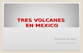 México tres volcanes