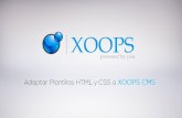 Adapting HTML and CSS Templates to XOOPS CMS
