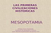 Civilizaciones fluviales-mesopotamia