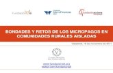 Micropagos en comunidades rurales aisladas de Perú