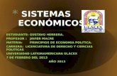Tarea de introducion a los principios de la economia politica sistemas económicos