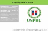 Catalogo de plantas en Parque Iberoamericano