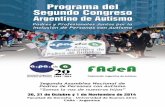 Programa final - Segundo Congreso Argentino de Autismo