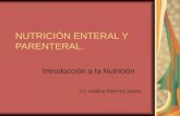 NutricióN Enteral Y Parenteral