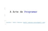 A Arte de Programar