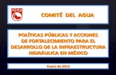 Políticas Públicas y Acciones de Fortalecimiento para el Desarrollo de la Infraestructura Hidráulica en México, Comité del Agua.