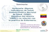 Sistema Público Nacional de Salud y Enfermería Comunitaria en Venezuela
