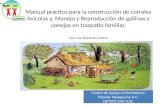 Manual práctico para la construcción de corrales y manejo de aves y conejos en el traspatio familiar