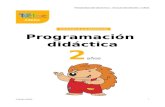 Programación didáctica e. infantil(2 años)