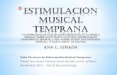Estimulación musical temprana pdf
