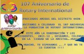 107 Aniversario de Rotary International