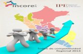 Indice de competitividad regional   IPE-INCORE-2014 ipe
